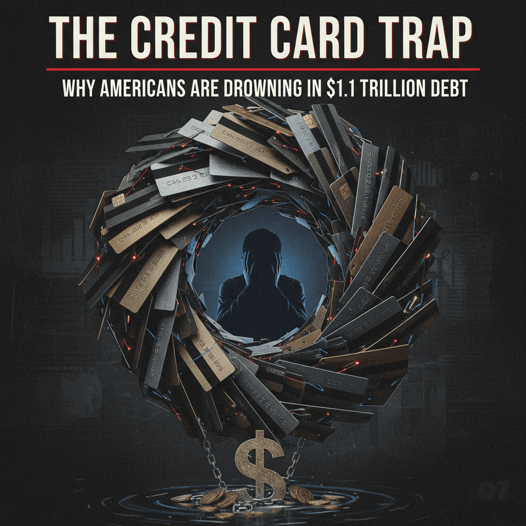 The Credit Card Trap: Why Americans Are Drowning in $1.1 Trillion Debt